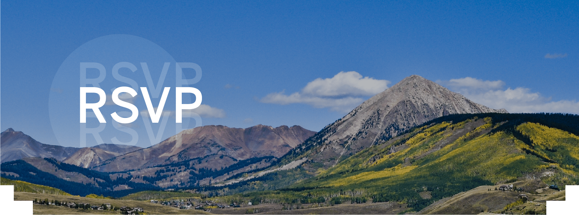banner rsvp